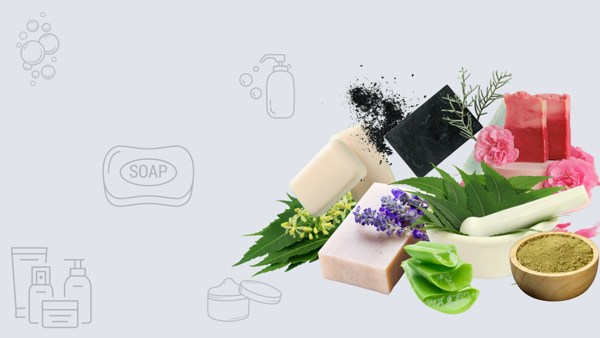 Natural Soaps and Shampoos